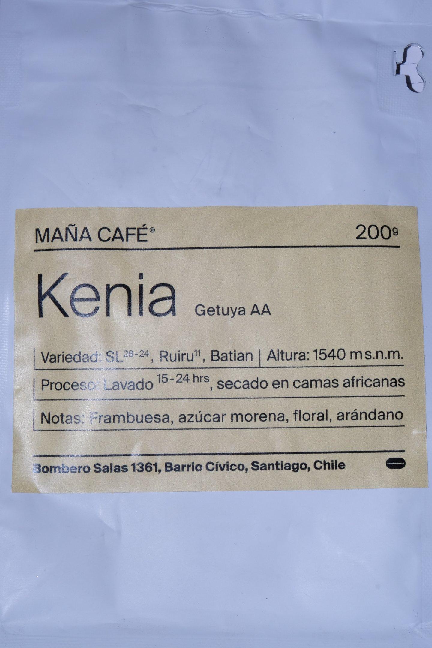Kenya Getuya AA Maña Café Package