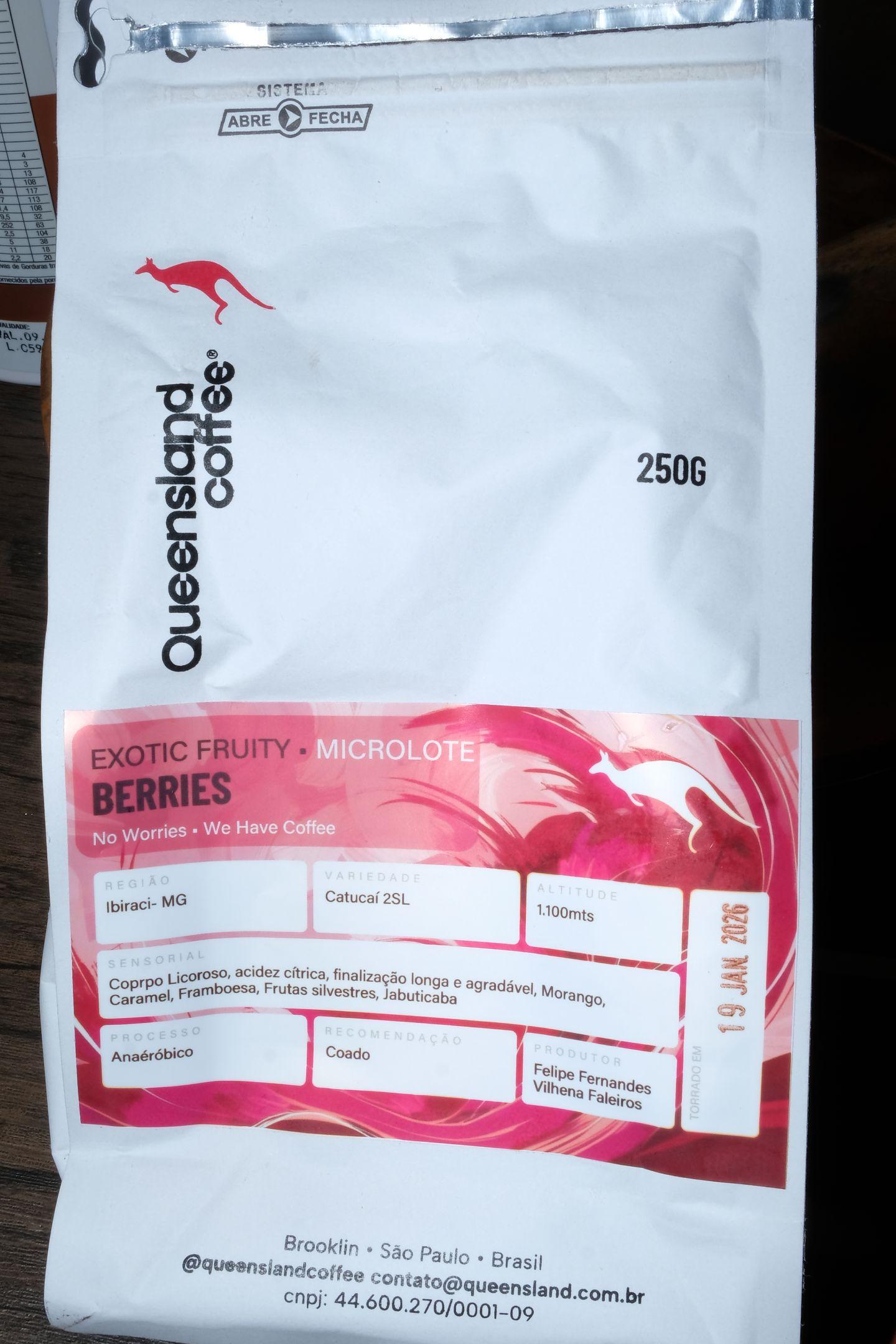 Queensland Coffee Berries Package
