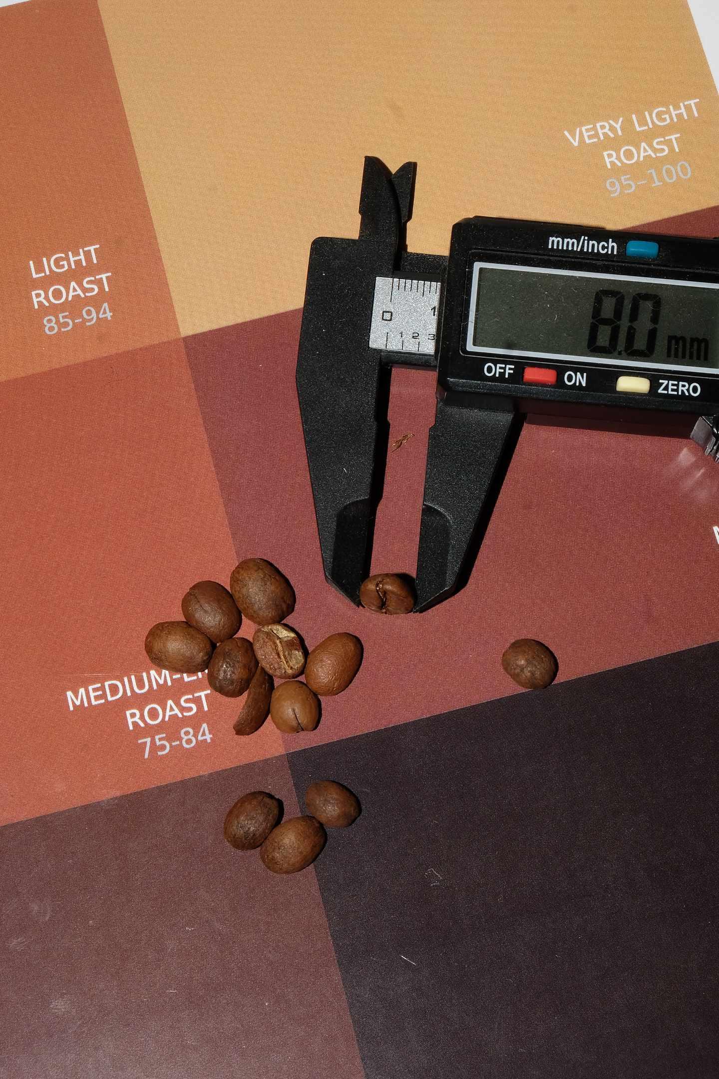 Um Coffee Fall Blend Beans Size